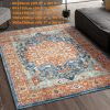 Vintage Bohemian Carpet for Living Room Rectangle Area Rugs Persian Style Rectangle Area Rugs Soft Non-Slip Bedroom Study Mats