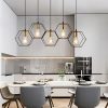 Iron Frame Pendant Light