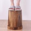 Retro Creative Wood Grain Trash Can - Image 3