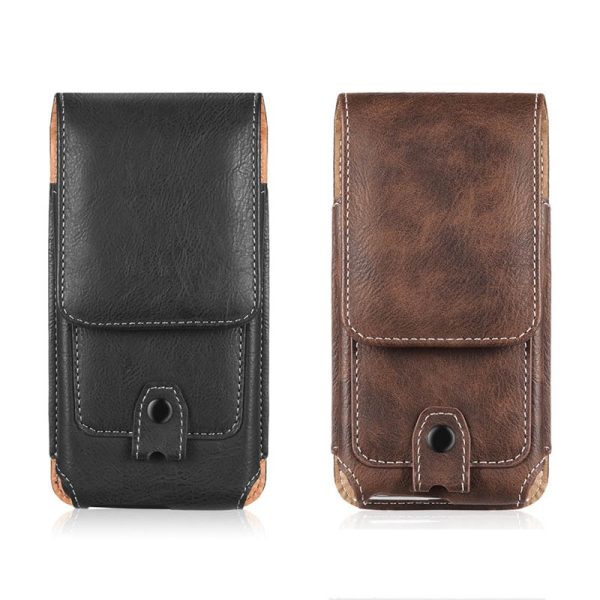 Universal Pouch Leather Phone Case For iPhone XS 11 Pro Max 6 7 8 - Image 7