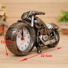 Creative Retro Motorcycle Motorbike Quartz Alarm Clock Desktop Alarm Clock Watch - Image 3