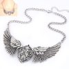 HOT SALES!!! Fashion Women's Rhinestone Heart Angel Wings Statement Necklace Jewelry - Image 6