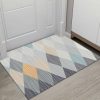 New Geometric Printed Doormat Living Room Anti-slip Carpet Absorbent Shower Bath Mat - Image 8
