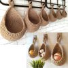 Vegetable Fruit Baskets Natural Jute Woven Hanging Baskets for Kitchen
