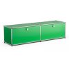 Green Storage Cabinet Living Room Bedroom Furniture 2 Drawer - Image 3