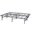 Mainstays 14" High Profile Foldable Steel Platform Bed Frame, Black bed frame  ，Full/Twin/Twin-XL/Full/Queen/King optional - Image 6