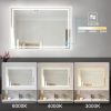 Depuley Vanity Mirror with Light 92x72cm Dimmable Touch LED Lighting - Image 6