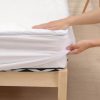 Waterproof Bed Cover Smooth Microfiber Mattress Protector Waterproof Fitted Sheet - Image 5