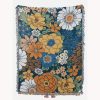 Boho Floral Blankets For Beds Sofa Summer Bed Throw Cover Aesthetic Soft Cotton