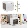 Alarm Clock LED 7 Colors Glowing Change Digital Light Alarm Clock Multi-Funtional - Image 5
