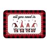 Valentine's Day Door Mat Heart Print Welcome - Image 25