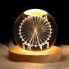 Unique Glowing Planetary GalaxyAstronaut Crystal Ball Night Lights USB Power Warm Bedside Light - Image 7