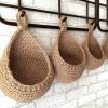 Vegetable Fruit Baskets Natural Jute Woven Hanging Baskets for Kitchen - Image 4