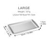 Metal Plates for Eating Cooking Tableware Stainless Steel - Image 3