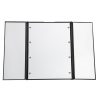 Triangular Stable Compact 3 Folding Makeup Mirrors - Image 9