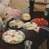 Camping Plate Metal Plates for Eating Stainless Steel - Image 8