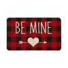Valentine's Day Door Mat Heart Print Welcome - Image 27