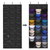 Storage Organizer Clear Pockets Protect Hat Door Hanging Holder Hanger Storage Rack for Baseball Caps - Image 2