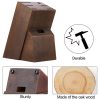 7pcs/8pcs Set Wood Handle Kitchen Knives Kitchen Cutting Tool Block Set With Sharpener 1.4116 Stainless Steel Blade Scissors - Image 5