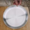 Camping Plate Metal Plates for Eating Stainless Steel - Image 5