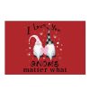 Valentine's Day Door Mat Heart Print Welcome - Image 2